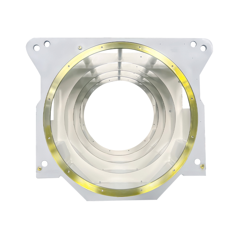 Zylindermotorrahmen mit quadratischer Basis