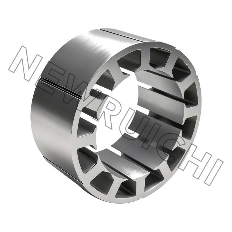 Schrittmotorstator und Rotorkernbaugruppe