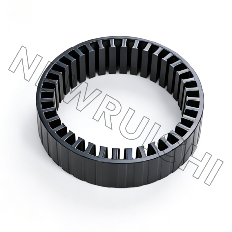 Stator- und Rotorlaminierungen des Wechselstrommotors